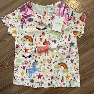 Lola and the Boys Unicorn Top